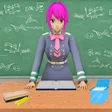 أيقونة البرنامج: Anime School Teacher Simu…