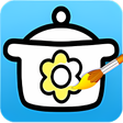 程序图标：Kitchen Glitter Coloring …