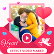 Heart Photo Effect Video Maker with Music