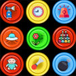 أيقونة البرنامج: Big Button Sound Effects …