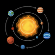 プログラムのアイコン：Solar System: Learn and P…