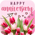 プログラムのアイコン：Happy Anniversary Cards