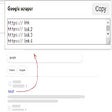 Icon of program: Google scraper