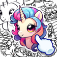 程序图标：Sticker Puzzle - Coloring…