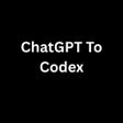 프로그램 아이콘: chatgpt2codex