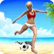 Beach Soccer Ball Kick