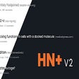Icône du programme : Hacker News +