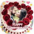 أيقونة البرنامج: Anniversary Cake Photo Fr…
