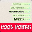 程序图标：Stylish Fonts: Chat Text …