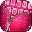 プログラムのアイコン：Pink Glitter Keyboard Art