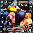 Иконка программы: Girls Wrestling Fighting …