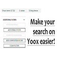 Yoox Additional Filters