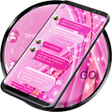 程序图标：SMS Theme Sparkling Pink …
