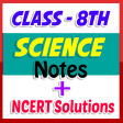 8th class science notes  ncer