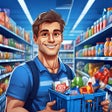 ไอคอนของโปรแกรม: Supermarket Cashier Shop …