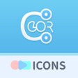 Ikon program: COLOR Pro - Icon Pack