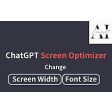ChatGPT Screen Optimizer