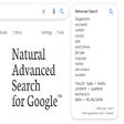 أيقونة البرنامج: Natural Advanced Search f…