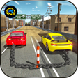 Иконка программы: Chained Cars 3D Racing Ga…