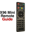 Programikonen: X96 Mini Remote Guide