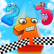 プログラムのアイコン：Number Run 3D: Merge Alph…