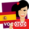 أيقونة البرنامج: VocApp - Spanish Flashcar…