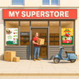 プログラムのアイコン：My Superstore Shop Simula…