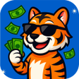 Ícone do programa: CashTiger: Play  Earn Rew…