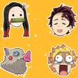 Programikonen: Demon Slayer Stickers for…