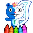 프로그램 아이콘: Happy Tree Coloring Book