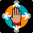 Programın simgesi: Air Swipe: Contactless Co…