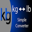 Simple Weight Converter - Pound and Kilogram