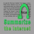 أيقونة البرنامج: Summarize the Internet