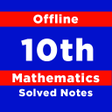 プログラムのアイコン：10th class math solved no…