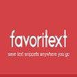 Icon of program: favoritext