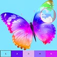 Icon of program: Butterfly Color By Number…