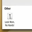 Symbol des Programms: Look Mom, No Hands!