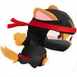 أيقونة البرنامج: Ninja Cats - Beam Runners