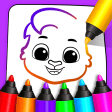 Drawing Games: Draw  Color For Kids