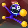 Ikona programu: Rainbow Stretch - Blue Mo…