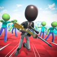 Stickman Sniper : Zombie Games icon