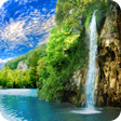 プログラムのアイコン：Forest Waterfall Live Wal…