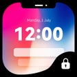ไอคอนของโปรแกรม: LockScreen Widget-Lock Th…