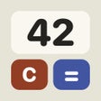 ไอคอนของโปรแกรม: BIG CALCULATOR.