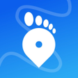 أيقونة البرنامج: Walk tracker - Walking Tr…
