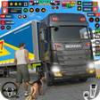 Иконка программы: US Truck Driving-Truck Ga…