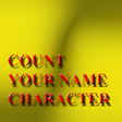 Biểu tượng của chương trình: CountYourNameCharacter