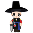 ไอคอนของโปรแกรม: 나랏말서미누기 POE