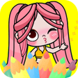 Icoon van programma: Toca Boca life Coloring B…