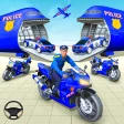 Police Bike Transport Car Game
